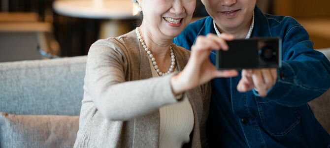 シニアカップル