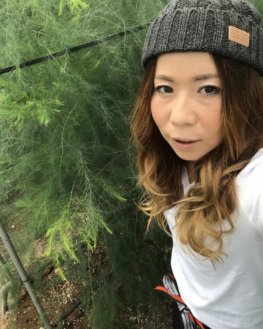 瑞雲ファーム立ち上げ当初の奈緒美さん
