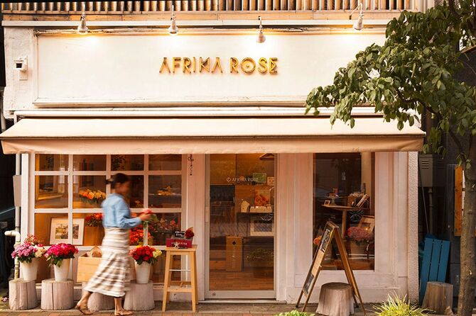 「AFRIKA ROSE」広尾店開店当時。