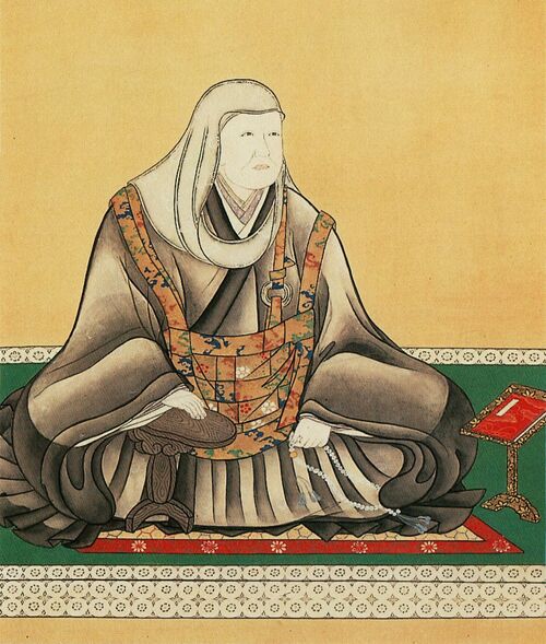 豪姫の実母・前田利家の正室だった芳春院像（一部）