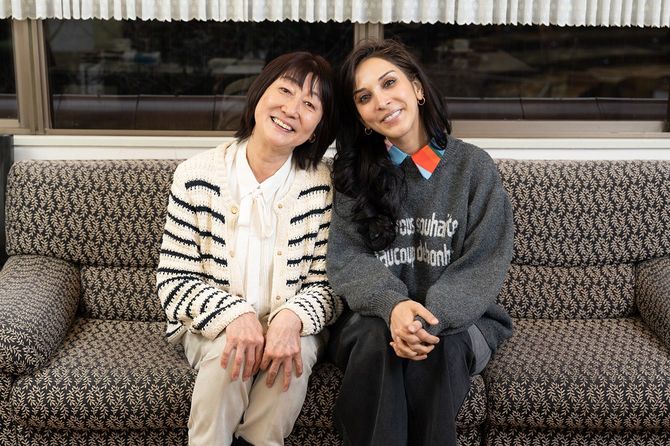 黒川祥子さんとサヘル･ローズさん