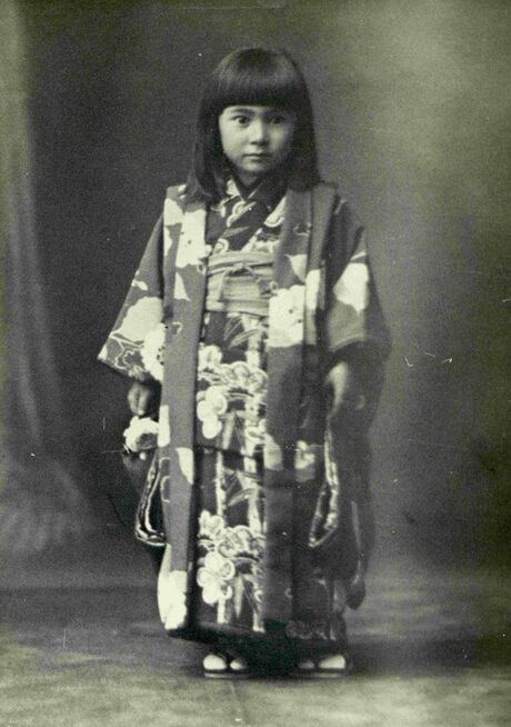 第4子の寿々子　写真提供＝小泉家（無断複製禁止）