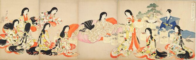 楊洲周延『千代田之大奥　婚礼』