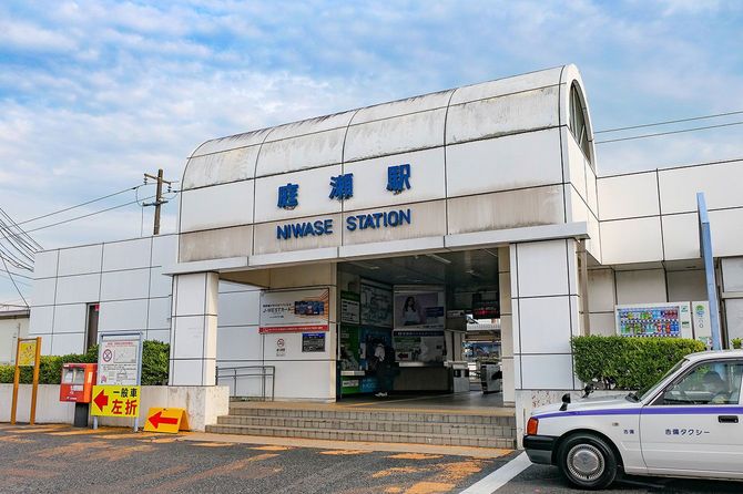 現在のJR庭瀬駅（2022年10月4日）