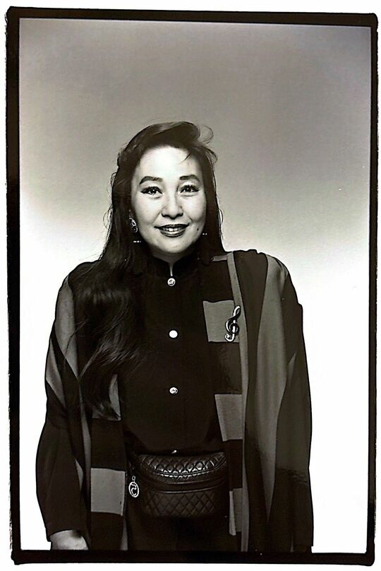 アン・ルイスが歌いヒットした『六本木心中』では、「リアルな女性の姿を描きたかった」と湯川れい子さん。写真は40代の頃。