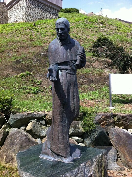 長崎にあるルイス・フロイス像