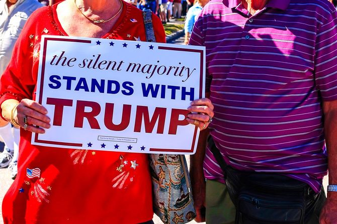 トランプ大統領を支持する人たち