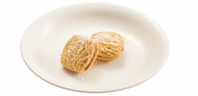 中村さんおすすめのデザート、ウルグアイの「アルファフォーレス」