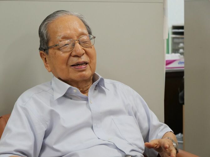 94歳の栄養学者、香川靖雄さん