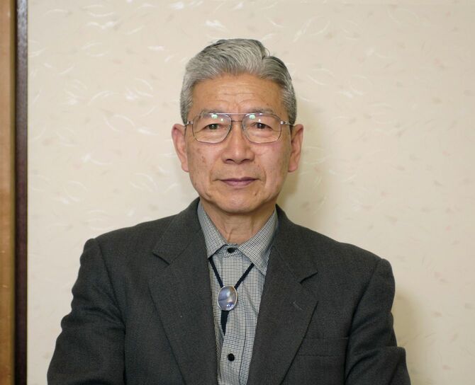 「愛知方式」の生みの親、矢満田篤二さん（2007年4月11日撮影）