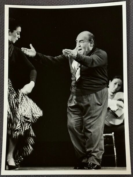 エンリケ先生の迫力ある舞台。