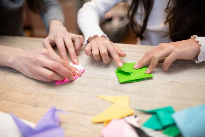 子どもと折り紙