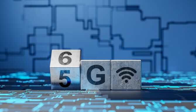 5Gから6Gへのテクノロジー変革のイメージ