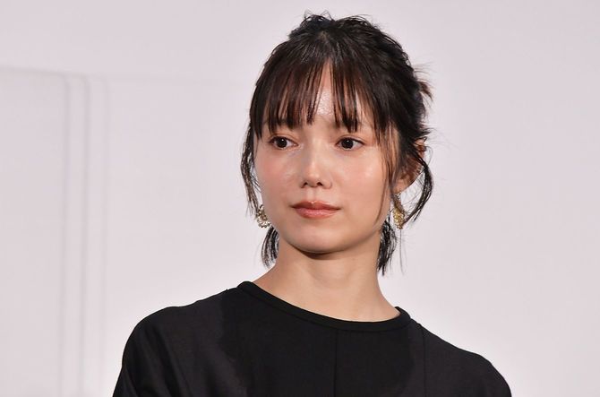 東京国際映画祭で登壇した宮﨑あおい（「豊臣兄弟！」の市役）、2022年10月25日