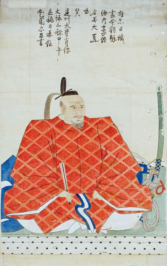 「加藤光泰像」、19世紀（東京大学史料編纂所蔵）