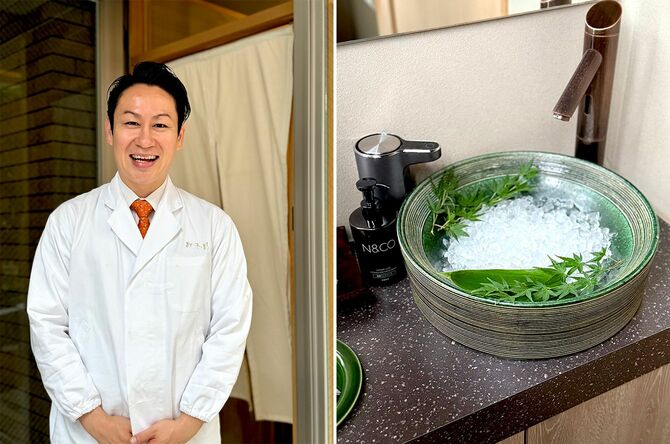 「赤坂おぎ乃」（東京・赤坂）　店主の荻野聡士さん