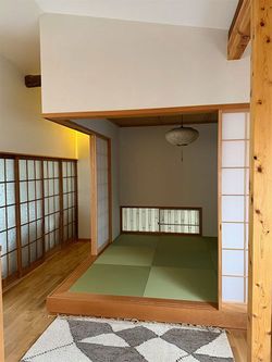 アントンさんの自宅。和室もある