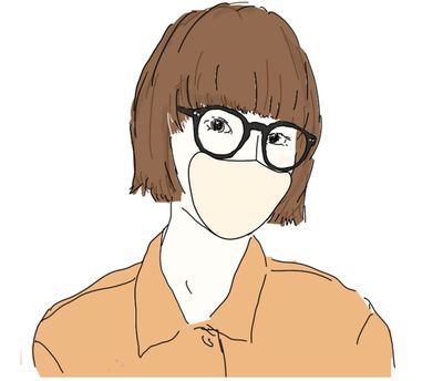 やりがちな「分厚いぱっつん前髪」の例