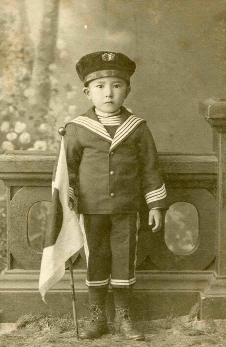 八雲が49歳のときに生まれた三男・清　写真提供＝小泉家（無断複製禁止）