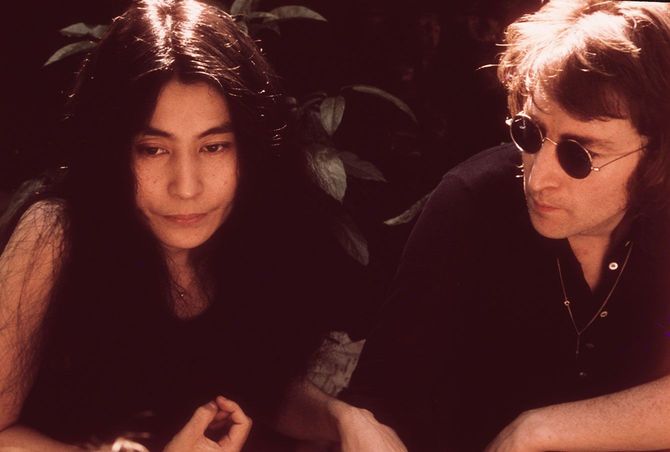 小野洋子とジョン・レノン