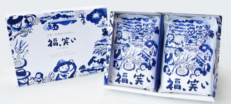 經過 14 年的研發，福島縣農產品流通部門對其新品種米「福笑」感到自豪。